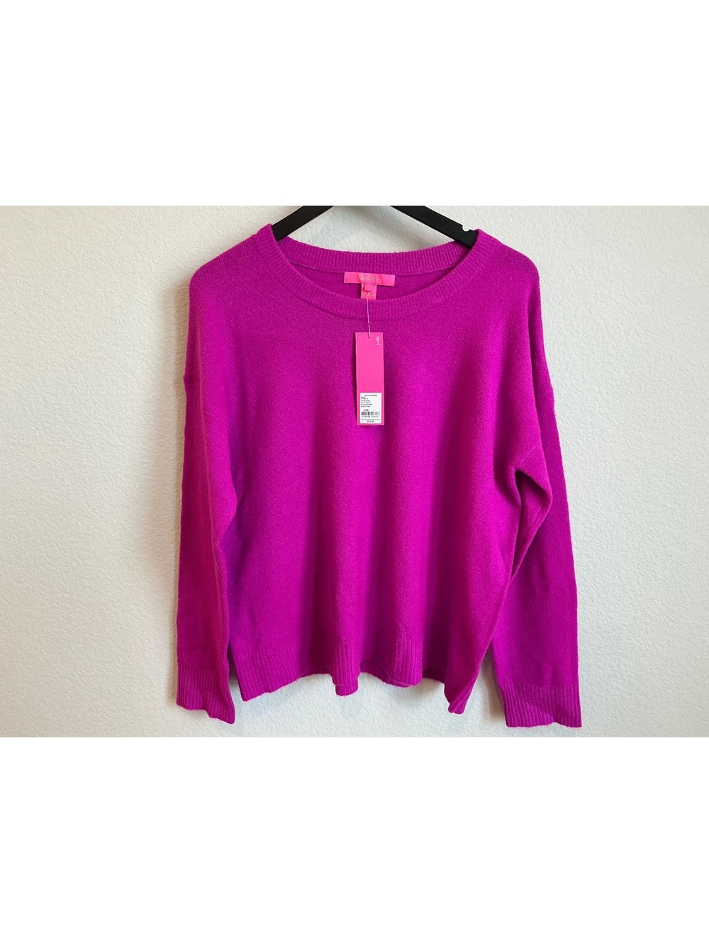 Lilly Pulitzer Magenta Sweater Size L